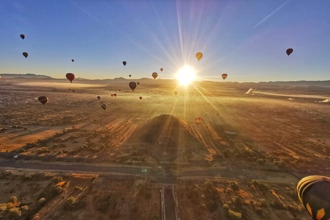 Sunrise HotAir Balloon Adventure Over Teotihuacan's Pyramids - Key points to know before takeoff