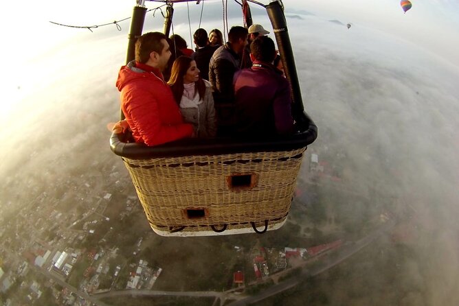 Sunrise HotAir Balloon Adventure Over Teotihuacan's Pyramids - The sunrise balloon flight above the pyramids