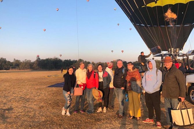 Teotihuacan Hot Air Balloon Ride with Optional Bike or Walking Tour - Pickup takes planning in Mexico City