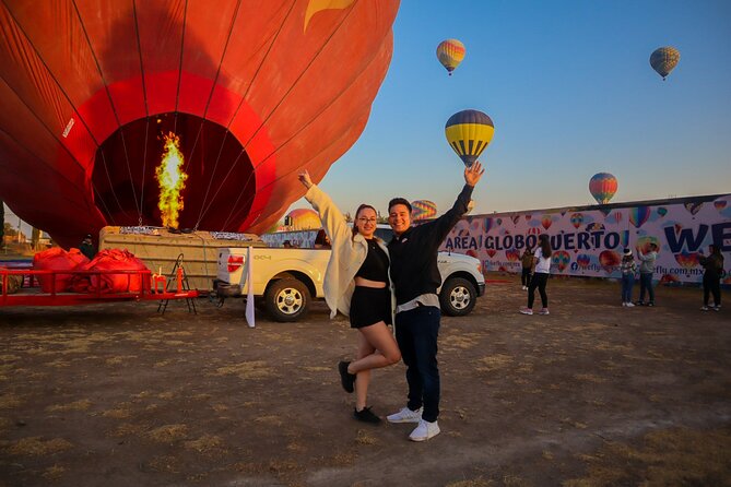 Teotihuacán Hot Air Balloons from We Fly - San Martín and San Juan from the air