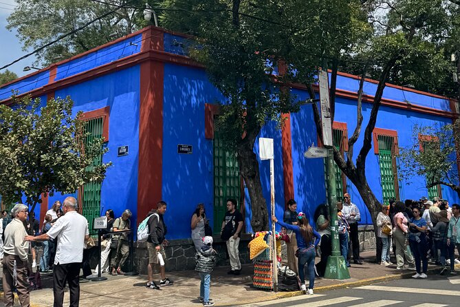 Ticket to the Frida Kahlo Museum - Inside the blue house
