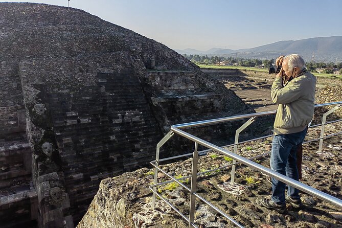 Tour to Teotihuacan from CDMX with entrances included - The Moon Pyramid gives the clearest grand view