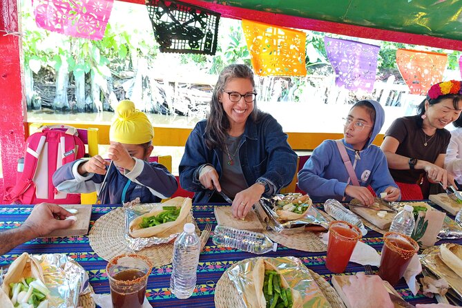 Uncover The Heart of México in Xochimilco - Cooking aboard a colorful trajinera
