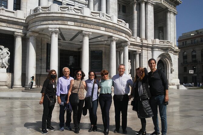 Walking Tour of the Historic Center in Mexico City - Bellas Artes and Mexican mural art