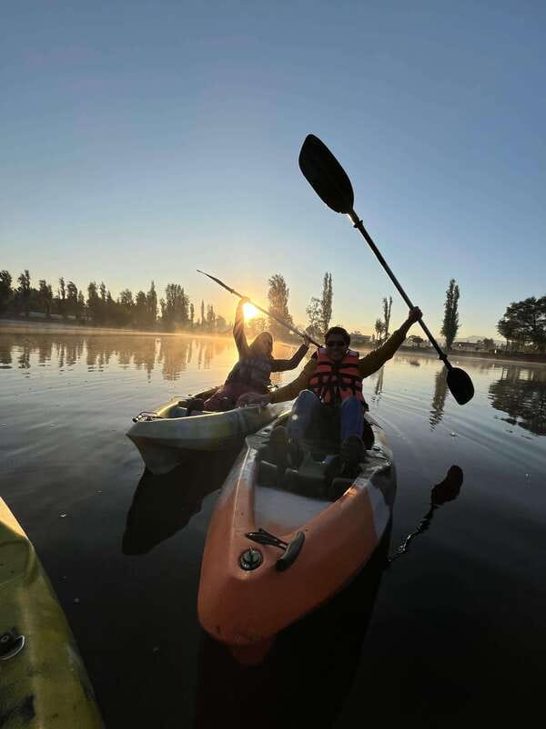 Xochimilco: amanecer en kayak Ciudad de México - What the route feels like for beginners