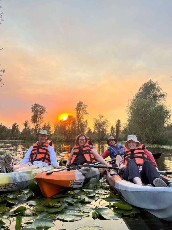 Xochimilco: amanecer en kayak Ciudad de México - The first paddle through Xochimilco
