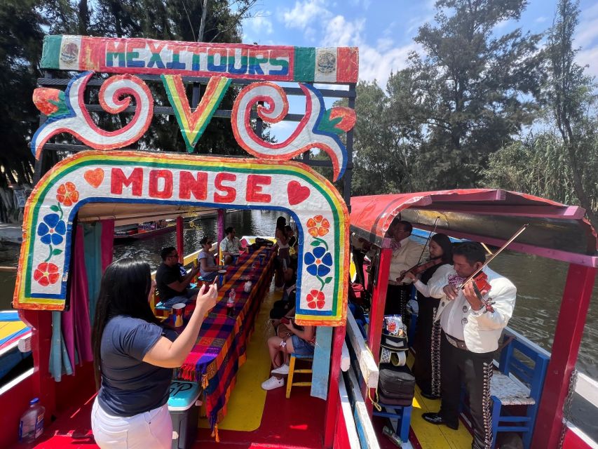 Xochimilco & Colonial Coyoacan Trip - Xochimilco canals: a slow ride on a colorful trajinera