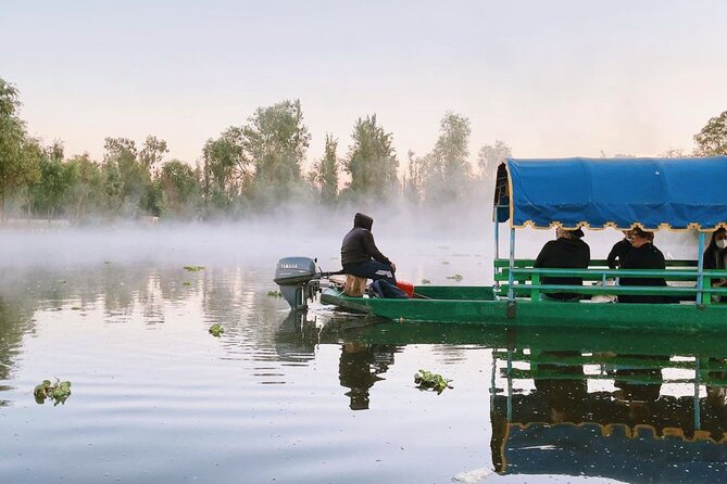 Xochimilco Sunrise from Mexico - Sunrise by Trajinera on Xochimilco’s Preserved Channels